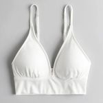 Hollister Ribbed Triangle Lounge Bralette Photo 0