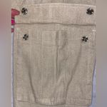 Alice + Olivia  Women’s Khaki Linen Blend Cargo Joggers Mid Rise Tapered RN 10767 Photo 6