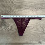 Cinema Etoile Purple Lace Babydoll Slip‎ And Thong Panty Size Small Photo 9