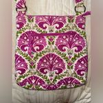 Vera Bradley  Purple and Green Floral Crossbody Bag Photo 4