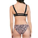 Tinibikini Two Piece Zebra Stripe Swimsuit Size Small Photo 4