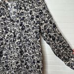 Tinsels Maison Française Women's Floral Print Long Sleeve Button Photo 6