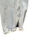 ZARA Split Hem Light Wash Distressed Skinny Jeans Size 0 Photo 5