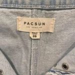PacSun  Grommet Denim Zip Up Skirt Size 26 Y2K‎ Photo 3