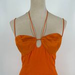 Reformation  Ocean Sweetheart-Neck Woven Mini Dress Party Cocktail Size 4 Photo 2