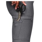 FIGS  Yola Skinny Scrub Pants Gray Size S Photo 3