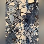 Johnny Was Bee Active Basic Polo Tank Top Women’s Blue & White Size Large Photo 10