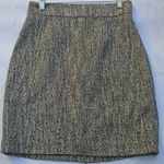 Brooks Brothers  Textured Black and Cream Pencil Skirt Photo 0