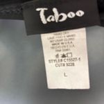 Taboo  Y2K semi formal black purple dress pleated empire waist large whimsygoth Photo 1