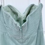 Jenny Yoo Kara Dress in Sea Glass Photo 5