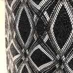 Fashion Gallery Womens Shimmer Geo stretch Bodycon Dress Sz 8 Romantic Glam Chic Black Photo 2