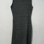 Leith  Women’s Gray Sleeveless Ruched Bodycon Dress Size Small Photo 1