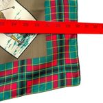 Vintage 80s St. Andrews Golf Scarf by Glentoy Made in Italy NWT Tartan Plaid Photo 5