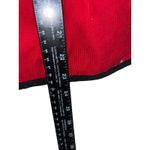 Blair Vintage Patchwork Vest Birds Embroidered Corduroy Denim Plaid – Size L 80s Photo 3