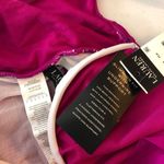 Ralph Lauren Beach Club Solids Underwire Ruffle V-Neck One Piece Swimsuit Pink 8 Photo 4