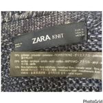 ZARA Belted Shimmer Cardigan Photo 8