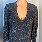 ZARA  Black and White Long Sleeve Dress Photo 3