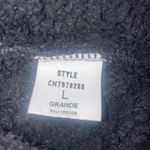 Black & Leopard Print Color Block Zip Photo 5