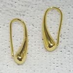 18k Gold Plated Teardrop Earrings Photo 0