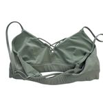 Alo Yoga Alo Interlace Strappy Sage Green Sports Bra X-Small XS‎ Yoga Athletic Athleisure Photo 6