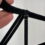 NWOT YANDY COLLECTION Black Fringe Mini Dress Size L Swim Coverup Lingerie Photo 10