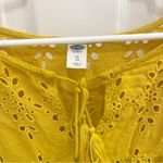 Old Navy  Flutter Sleeve Cutwork Swing Top Photo 2