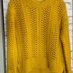 Madewell  Mustard Knit Sweater Photo 0