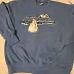 Soffe Women's Blue Sweatshirt Photo 0