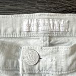 Rock & Republic Hula Streetwear White Wash Denim Skull Stud Frayed Hem Shorts Photo 4