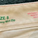 Lilly Pulitzer White Skinny Jeans | Worth Mini Zip | Preppy Resort Style Size 8 Photo 8