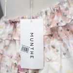 Munthe. Hives Silk Blend Floral Dress. Pink Size 8 Photo 14