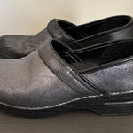 Dansko  Professional metallic suede clogs black size 41 Photo 0