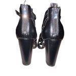 Marc Fisher Womens Lusa Caged City Sandals Black Ankle Strap Size 6M EUC Photo 3