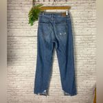 American Eagle  Super High Rise Baggy Straight Distressed Jeans Photo 2