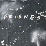 Love Tribe  Juniors' Friends Black Splatter Cotton T-Shirt - Size Small - NWT Photo 2