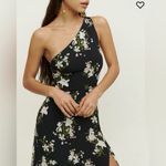 Reformation  Evelyn dress in orchids Photo 2