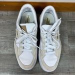 Puma Mayze Stack Cord Sneakers Shoes Size 10 Platform Chunky Leather Suede White Photo 2