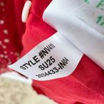 Madewell  Drop Waist Mini Dress Polka Dot Trapeze Relaxed Festival Red XXL NWT Photo 11