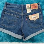 Levi's Levi’s Women’s 501 Mid Rise Shorts Size 26 Photo 6