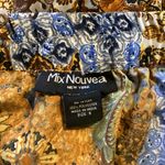 MIX NOUVEAU WOMENS SKIRT NEW YORK FULL FLAIR TWIRL SKIRT TAG IS SM RUNS BIG Gold Photo 7