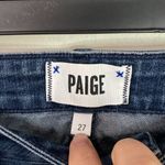 Paige Kylie Crop medium wash jeans in tonal Duncan wash size 27 Photo 7