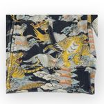 Lucky Brand Y2K: ✵ Asian Inspired Tiger Pagoda Print Zipper Hoodie Sweatshirt ✵M Photo 5