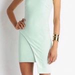 Elizabeth and James Elizabeth James baby blue bodycon wrap dress Photo 0