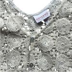 Shyanne Crochet Fringe Cream Top Photo 3