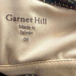 Garnet Hill  Size 8 Tropical Leaf One Piece Swimsuit Bathing Suit Ruched Photo 3