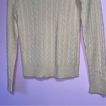Peck & Peck Cashmere Cable Knit Sweater S Turtleneck Normcore Coastal Academia Photo 6
