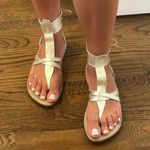 Free People  Gold Gladiator Sandals Photo 0