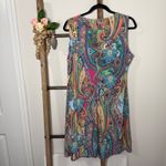 Tommy Hilfiger Women Paisley Print Sleeveless Sheath Dress Size 14 Photo 4