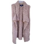 Coffee Shop Teddy Drape Vest Size Small Photo 2