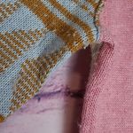 Sundance  FIELDS OF FAIR PATCHWORK MULTI STYLE PRINTED SWEATER SMALL WOOL ALPACA Photo 5